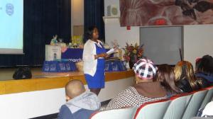 me teaching health class